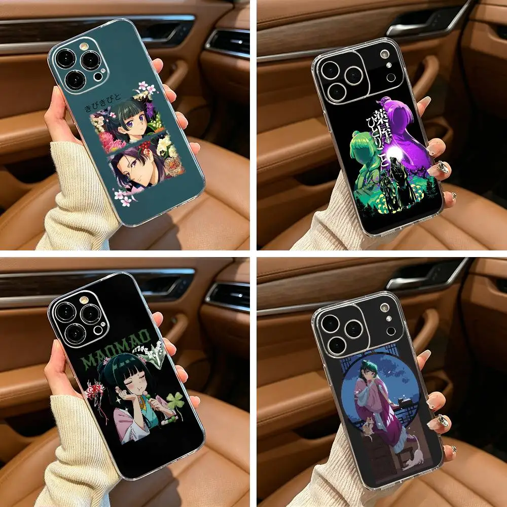 T-The Apothecary Diaries-Anime Phone Case For iPhone17,16,15,14,13,12,Pro Max,16/15/14 Plus XS Soft Silicone Transparent Cover
T-The Apothecary Diaries-Anime Phone Case For iPhone17,16,15,14,13,12,Pro Max,16/15/14 Plus XS Soft Silicone Transparent Cover