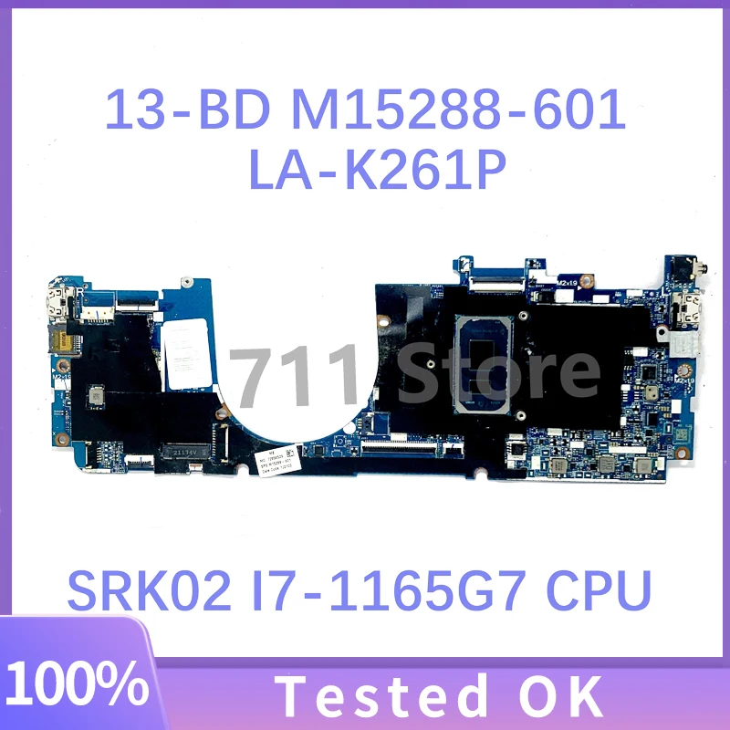 Материнская плата M15288-601 M15288-501 с SRK02 I7-1165G 7 CPU для HP X360 13-BD Материнская плата ноутбука 100% протестирована ОК
Материнская плата M15288-601 M15288-501 с SRK02 I7-1165G 7 CPU для HP X360 13-BD Материнская плата ноутбука 100% протестирована ОК