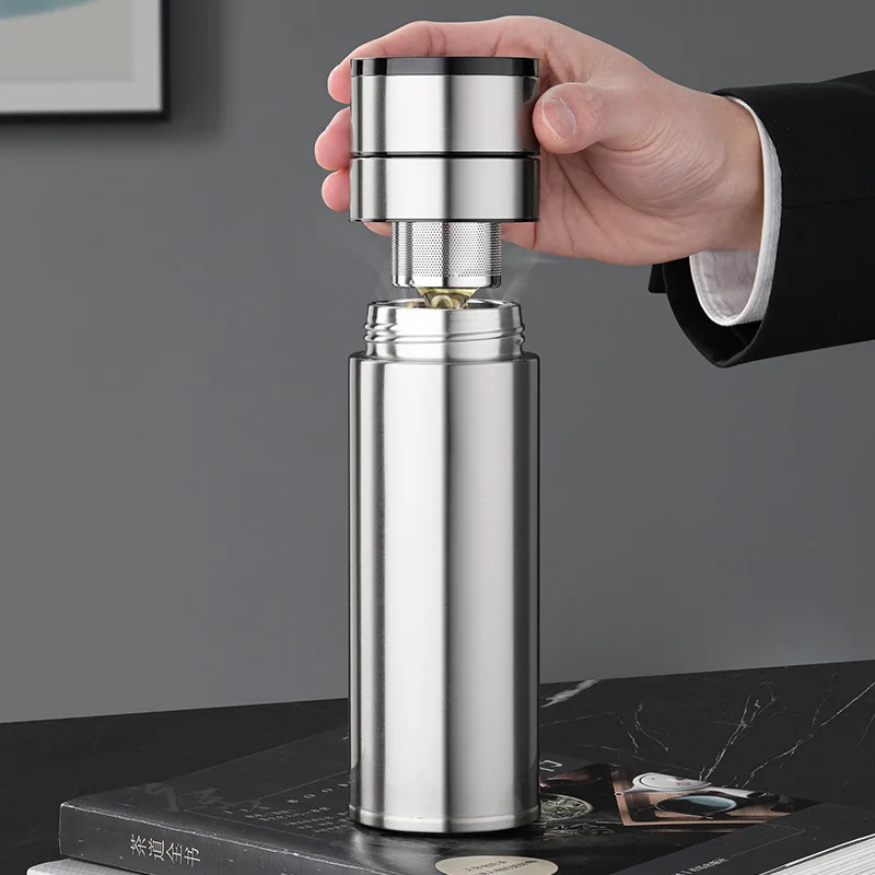 500ml Business Stainless Steel Thermal Water Bottle/Tea Infuser for Brewing Tea,Quick Open Cap,Double-Layer Vacuum Drinking Ware
500ml Business Stainless Steel Thermal Water Bottle/Tea Infuser for Brewing Tea,Quick Open Cap,Double-Layer Vacuum Drinking Ware