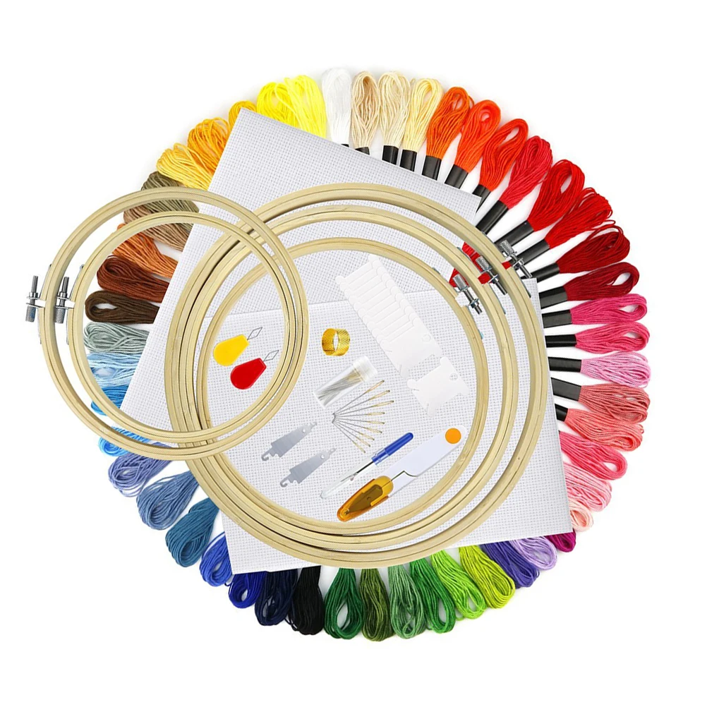 50 Assorted Cross Stitch Kits Embroidery Painting Tools Accessories 12x18 Inches DIY Gifts Activities
50 Assorted Cross Stitch Kits Embroidery Painting Tools Accessories 12x18 Inches DIY Gifts Activities