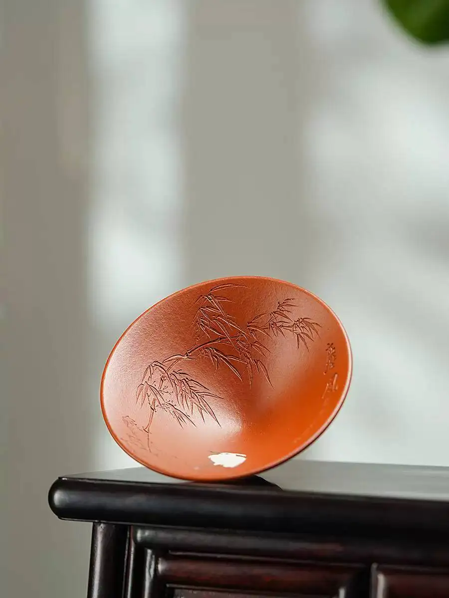 Yihu Chun High-End Yixing Purple Tea Master-Made Original Mineral Clay Master Cup, Dust Wind Hat Cup 130C
Yihu Chun High-End Yixing Purple Tea Master-Made Original Mineral Clay Master Cup, Dust Wind Hat Cup 130C