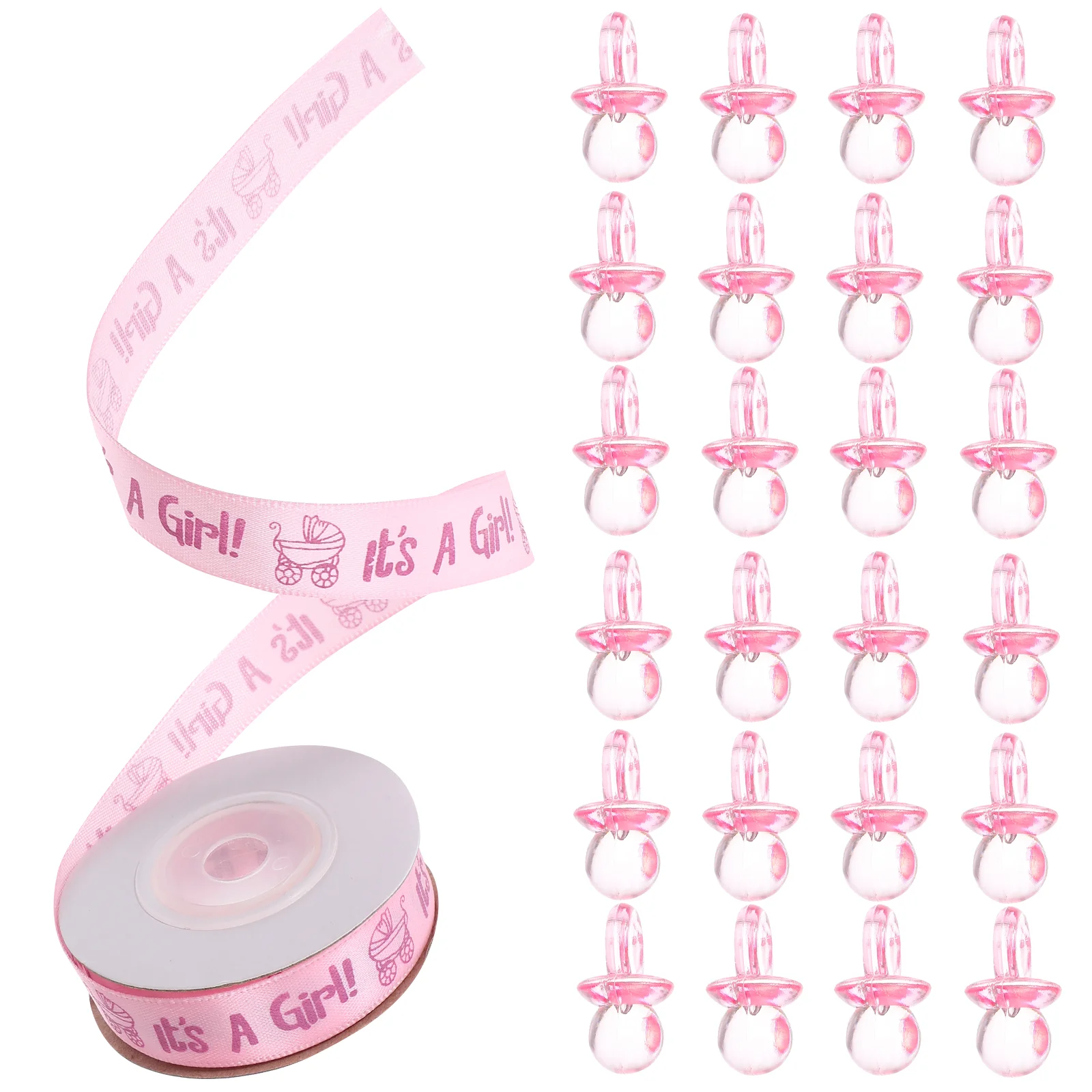 100 Pcs Mini Acrylic Pacifiers Toys Ribbon Baby Shower Decorations Party Supplies Gifts Kids Toys Pacifier nament
100 Pcs Mini Acrylic Pacifiers Toys Ribbon Baby Shower Decorations Party Supplies Gifts Kids Toys Pacifier nament