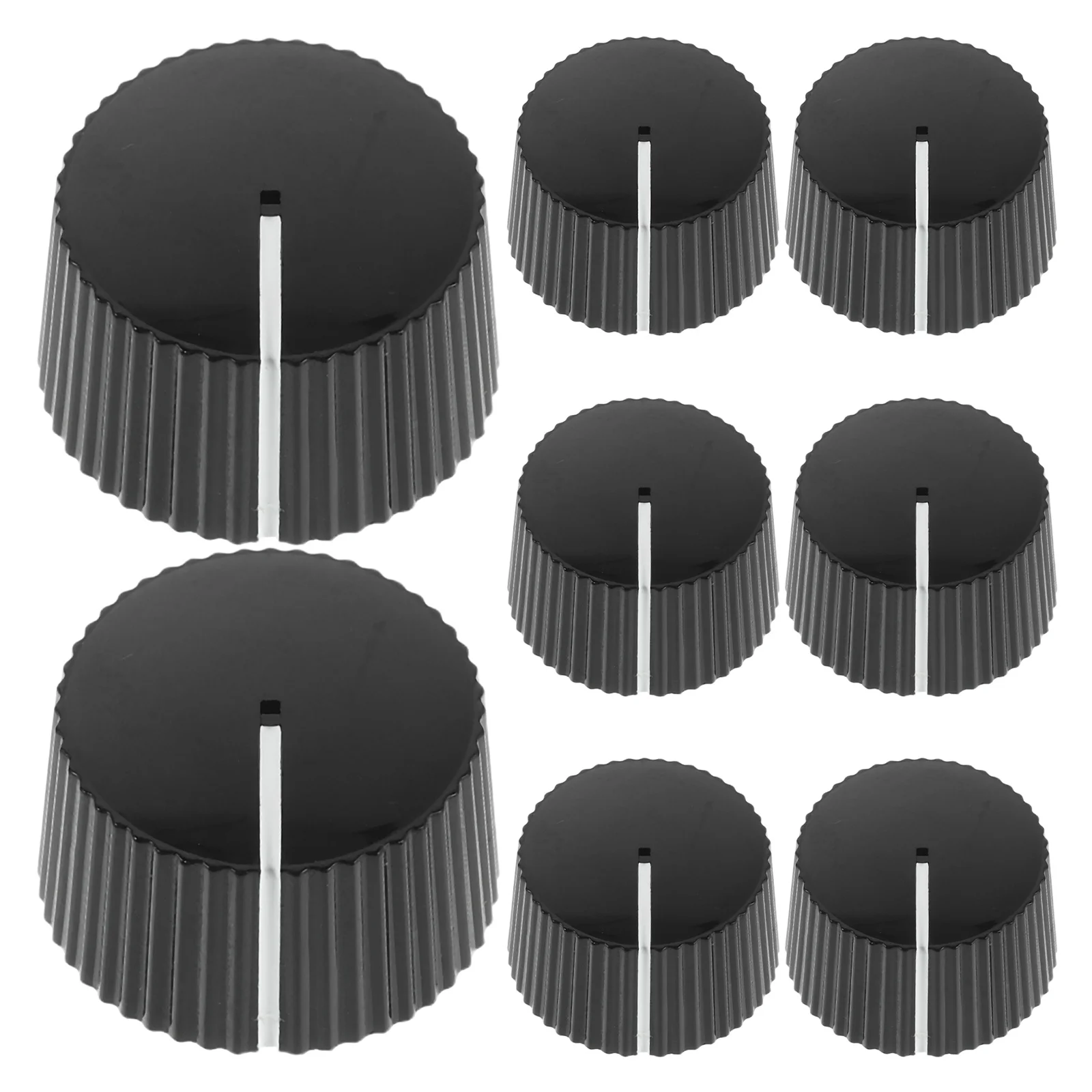 8pcs Plastic Round Knobs 0.8" Milky White For Electric Guitar Volume Tone Control Amplifier Pedal Replacement Rotary
8pcs Plastic Round Knobs 0.8" Milky White For Electric Guitar Volume Tone Control Amplifier Pedal Replacement Rotary
