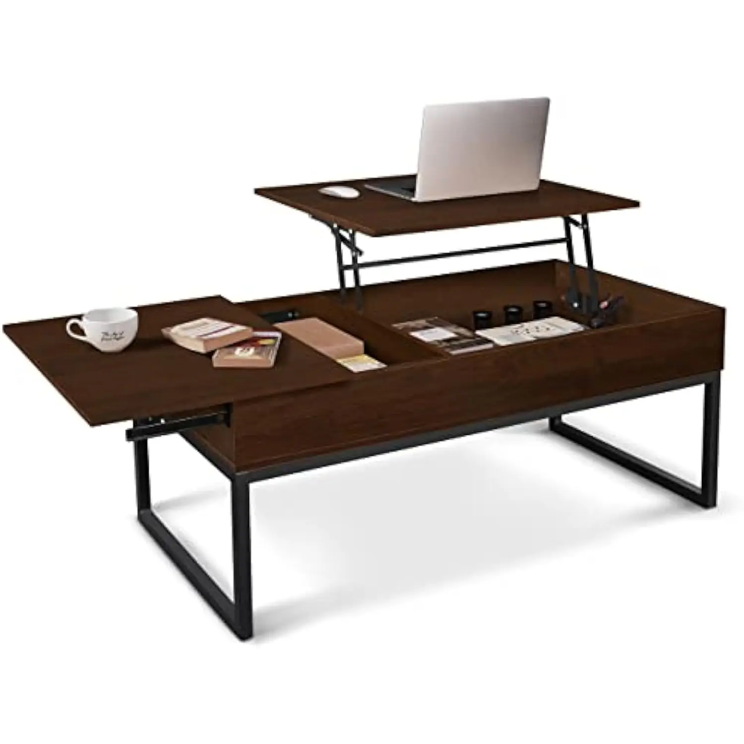 Lift Top Coffee Table w/Sliding Drawer, Coffee Table w/Lift & Sliding Top Storage for Living Room, Rising Tabletop Coffee Tabl
Lift Top Coffee Table w/Sliding Drawer, Coffee Table w/Lift & Sliding Top Storage for Living Room, Rising Tabletop Coffee Tabl