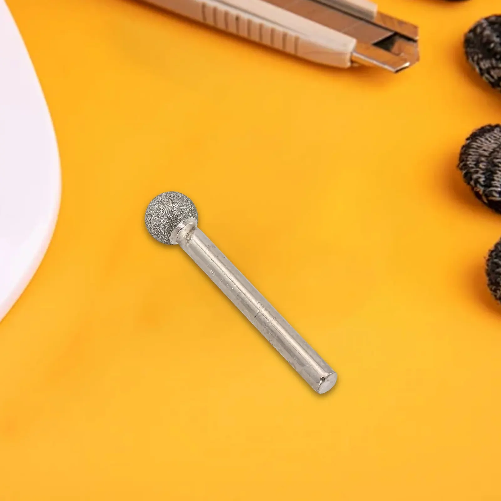 Spherical Grinding Needle Head Parts Replacemen Round Shank Silver 1 Pcs Accessories For Stone Drill Hight Qualit
Spherical Grinding Needle Head Parts Replacemen Round Shank Silver 1 Pcs Accessories For Stone Drill Hight Qualit