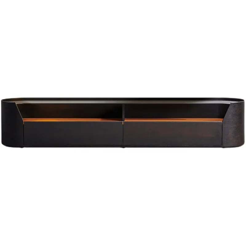Italian modern light luxury simple TV cabinet Internet celebrity arc-shaped floor cabinet Smoked oak bedroom floor low cabinet
Italian modern light luxury simple TV cabinet Internet celebrity arc-shaped floor cabinet Smoked oak bedroom floor low cabinet