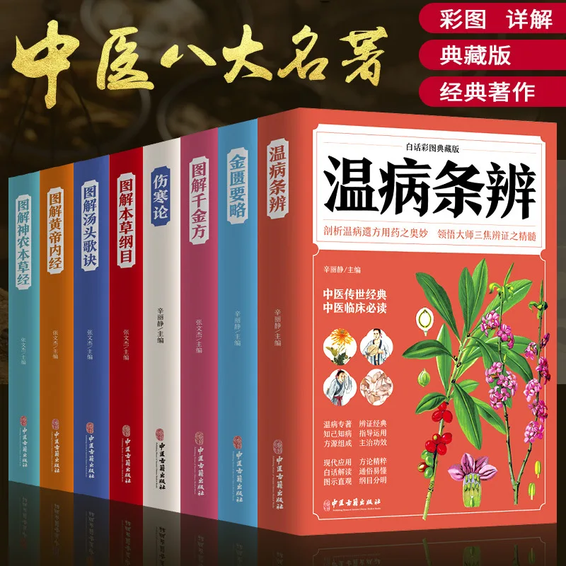 The Eight Great Classical Novels of TCM: Thousand Gold Formulas, Synopsis of The Golden Chamber, and Books on TCM
The Eight Great Classical Novels of TCM: Thousand Gold Formulas, Synopsis of The Golden Chamber, and Books on TCM