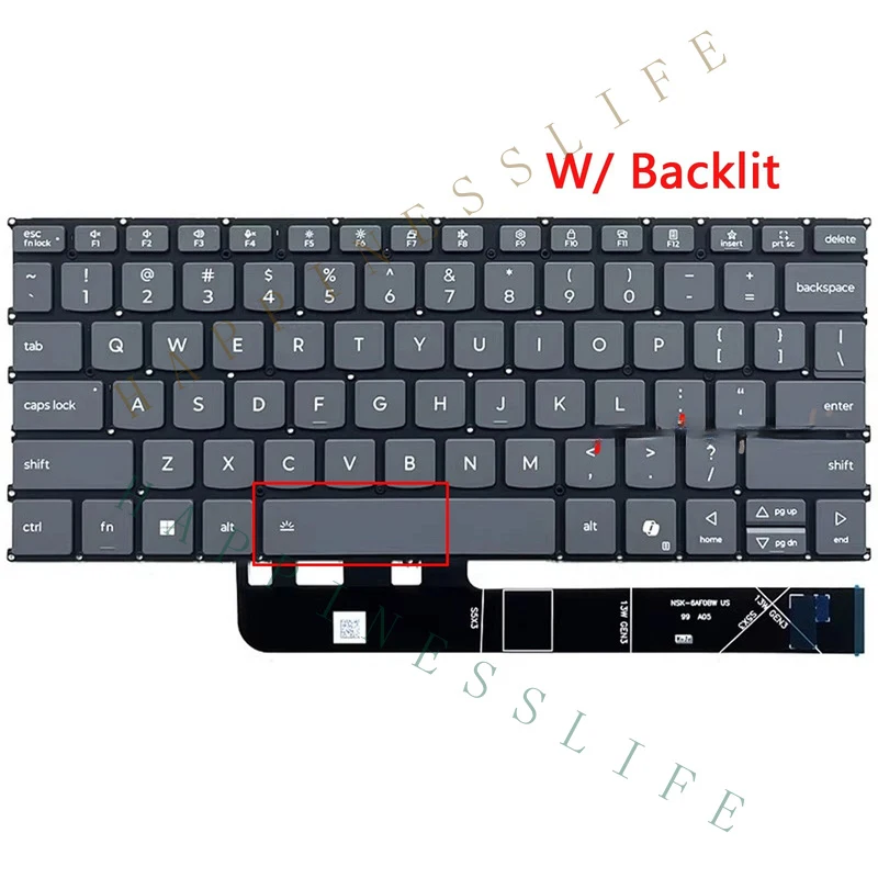 OM+ Brand New Suitable for IdeaPad Slim 5 13ARP10 Laptop US Backlit Keyboard
OM+ Brand New Suitable for IdeaPad Slim 5 13ARP10 Laptop US Backlit Keyboard