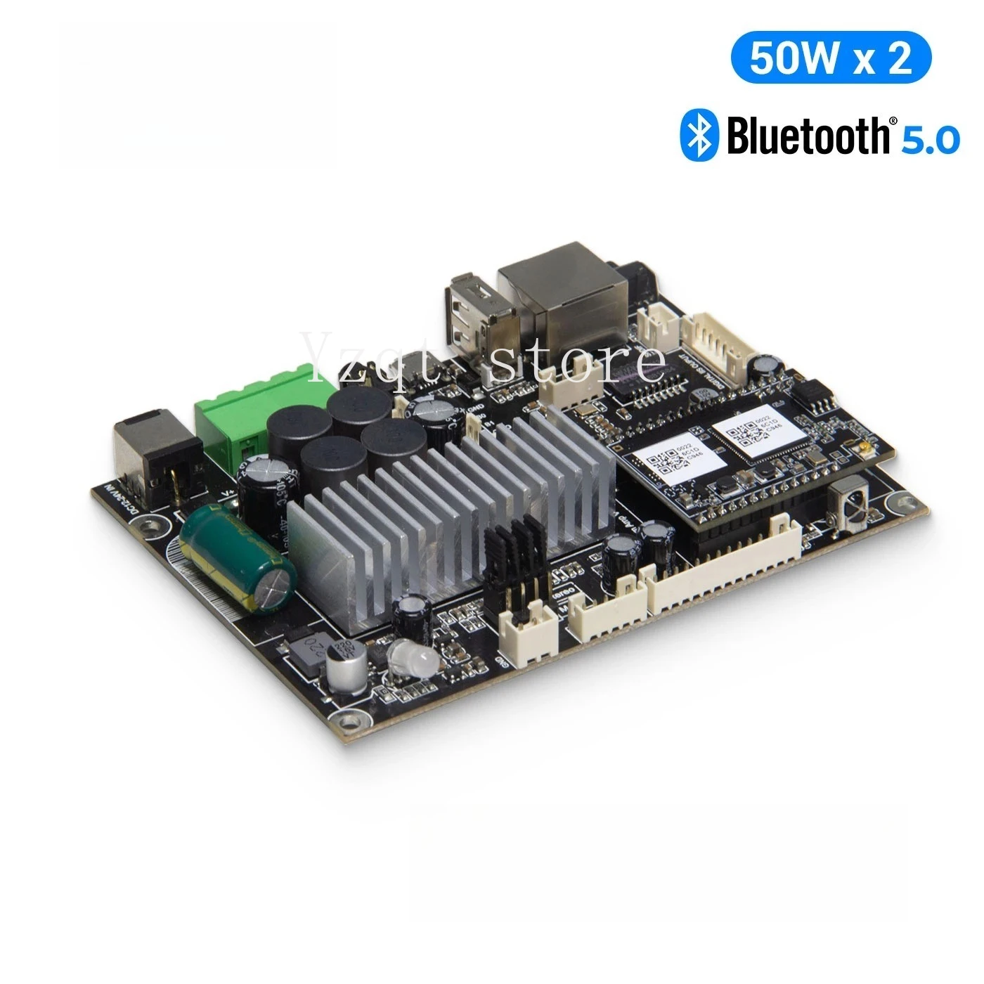 Up2Stream Amp V4 Wireless Audio Power Amplifier Board 50W * 2 Power Amplifier DAC Decoded Audio Receiver
Up2Stream Amp V4 Wireless Audio Power Amplifier Board 50W * 2 Power Amplifier DAC Decoded Audio Receiver