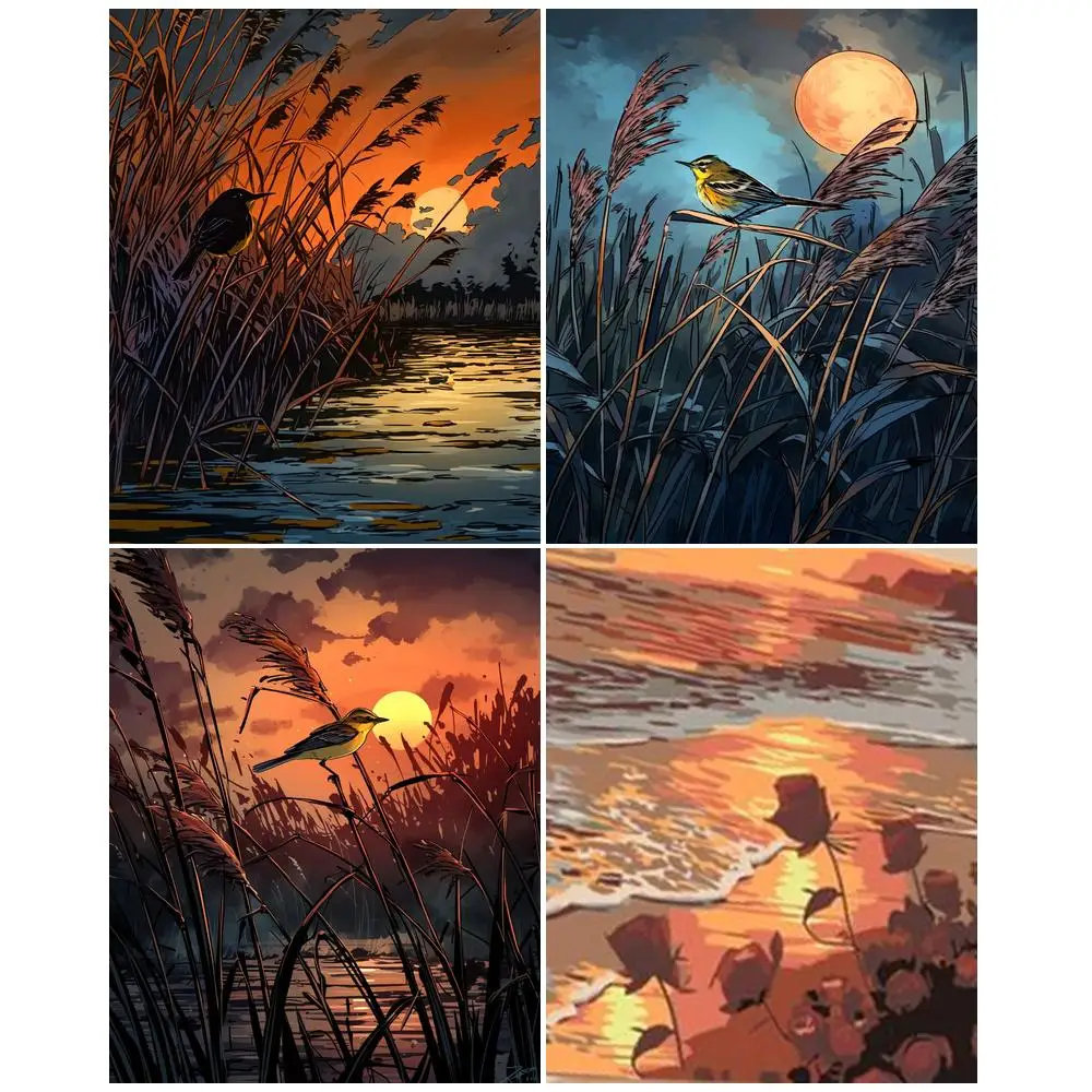 GATYZTORY Paint By Numbers Landscape Sunset Seaside Acrylic HandPainted Kits On Canvas Door Drawing By Numbers Home Decor
GATYZTORY Paint By Numbers Landscape Sunset Seaside Acrylic HandPainted Kits On Canvas Door Drawing By Numbers Home Decor