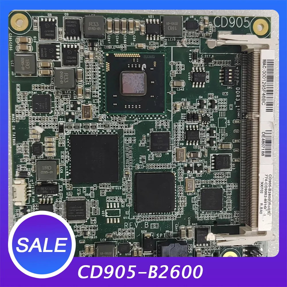 Industrial control equipment motherboard D905-B2600 774-CD9052-691G
Industrial control equipment motherboard D905-B2600 774-CD9052-691G