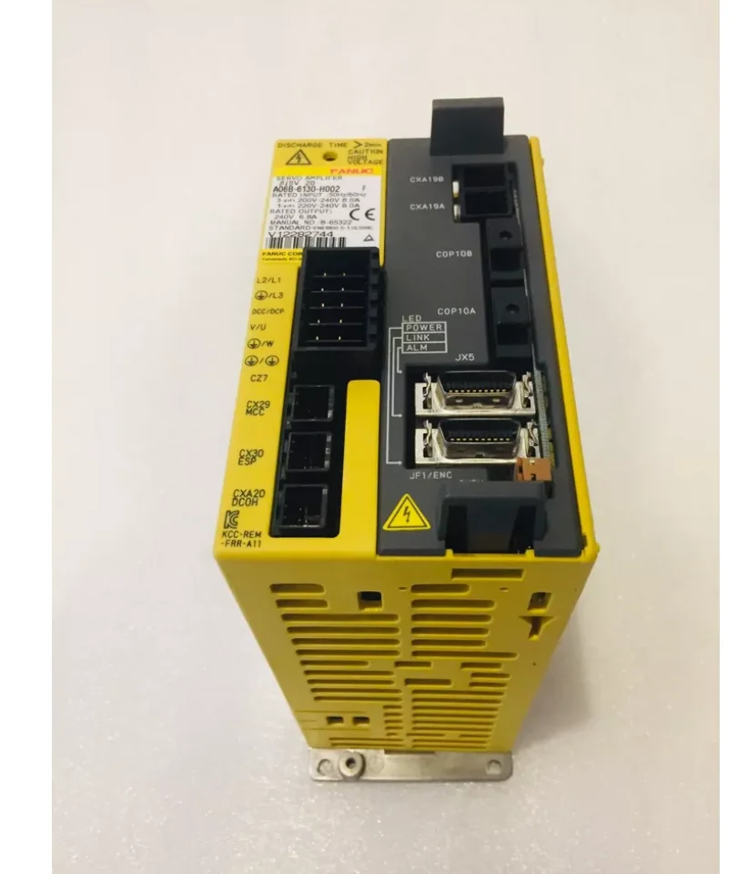 A06B-6130-H002 New Fanuc Servo Drive Amplifier 12 Months Warranty A06B 6130 H002
A06B-6130-H002 New Fanuc Servo Drive Amplifier 12 Months Warranty A06B 6130 H002