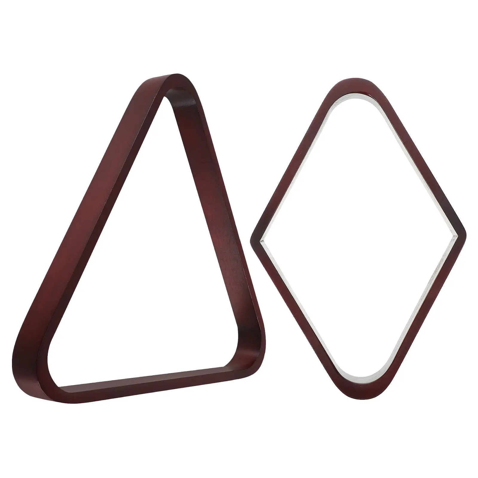 2Pcs Pool Rack Triangle Solid Wood Professional Rhombus 9 Ball Snooker Table Accessories Room Pool Rack
2Pcs Pool Rack Triangle Solid Wood Professional Rhombus 9 Ball Snooker Table Accessories Room Pool Rack