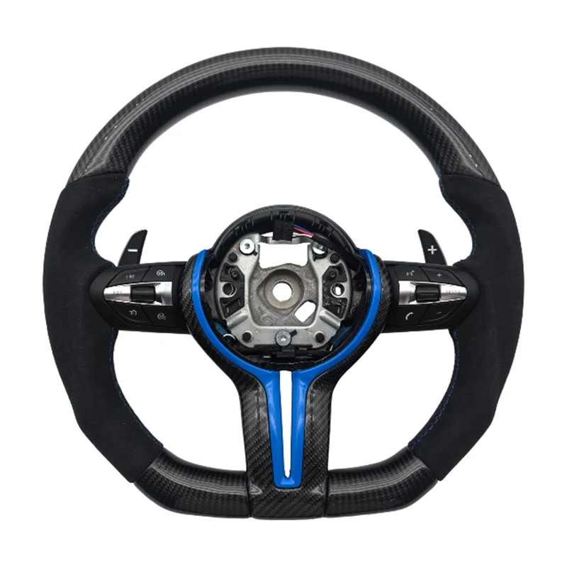 Лидер продаж, качественное колесо из углеродного волокна для BMW 3 5 серии F10 F30 F90 F01 F12 M3 Z4 X1 X6, автомобильное рулевое колесо
Лидер продаж, качественное колесо из углеродного волокна для BMW 3 5 серии F10 F30 F90 F01 F12 M3 Z4 X1 X6, автомобильное рулевое колесо