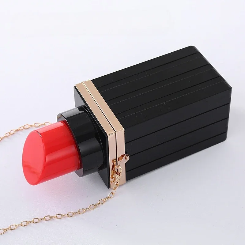 Fashionable Lipstick Shoulder Bag for Women Designer Chain Evening Bag Acrylic Bucket Bag Ladies Purse Phone Bags Luxury Handbag
Fashionable Lipstick Shoulder Bag for Women Designer Chain Evening Bag Acrylic Bucket Bag Ladies Purse Phone Bags Luxury Handbag