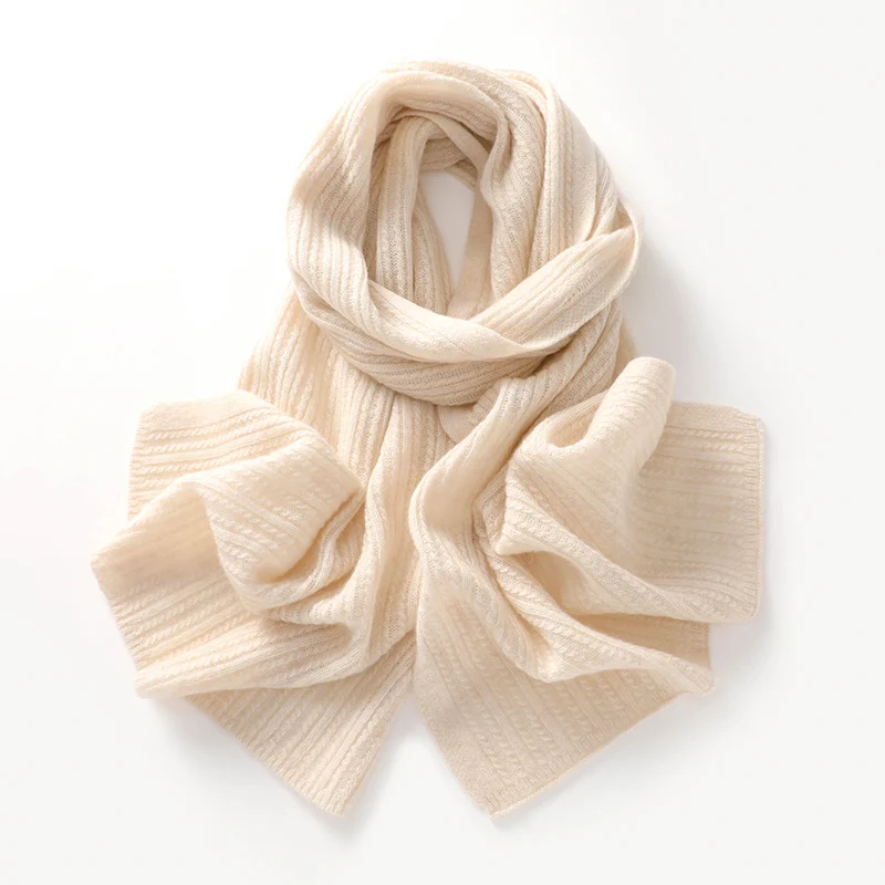 Women's High-Quality 100% Cashmere Scarf Fashion Fried Dough Twists Long Neck Protection Winter Cold Proof Versatile Shawl
Women's High-Quality 100% Cashmere Scarf Fashion Fried Dough Twists Long Neck Protection Winter Cold Proof Versatile Shawl