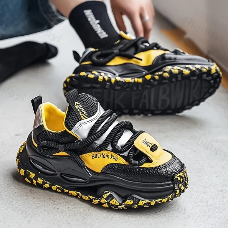 Модная трендовая повседневная нескользящая спортивная обувь с низким берцем для мужчин, осень 202, новые сетчатые дышащие удобные универсальные массивные кроссовки
Модная трендовая повседневная нескользящая спортивная обувь с низким берцем для мужчин, осень 202, новые сетчатые дышащие удобные универсальные массивные кроссовки