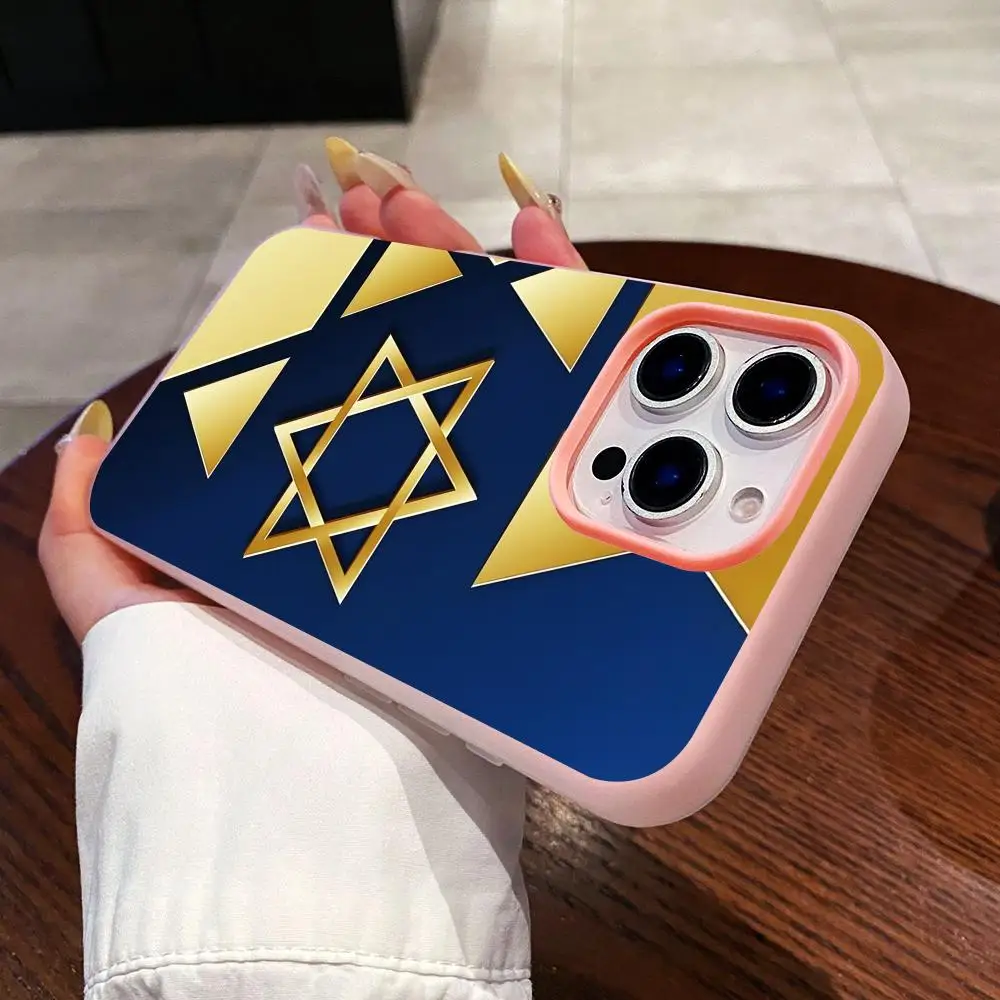 Jewish David Star Jelly Double layer Pink Mobile Phone Case for iPhone 17 16 15 14 13 12 11 Air Pro Max Plus Protective
Jewish David Star Jelly Double layer Pink Mobile Phone Case for iPhone 17 16 15 14 13 12 11 Air Pro Max Plus Protective