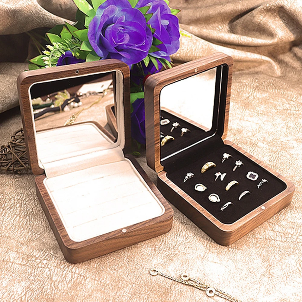 Large Capacity Portable Daint Jewelry Storage Box Woman Birthday Gift Wooden Packaging Box Accessory Shop Counter Display Tray
Large Capacity Portable Daint Jewelry Storage Box Woman Birthday Gift Wooden Packaging Box Accessory Shop Counter Display Tray
