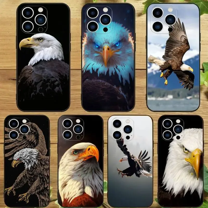 Bald Eagle Animal Phone Case For iPhone 15 14 13 12 11 Pro Max Xs Xr X 7 8 Plus 12 13 Mini Silicone Black Cover
Bald Eagle Animal Phone Case For iPhone 15 14 13 12 11 Pro Max Xs Xr X 7 8 Plus 12 13 Mini Silicone Black Cover
