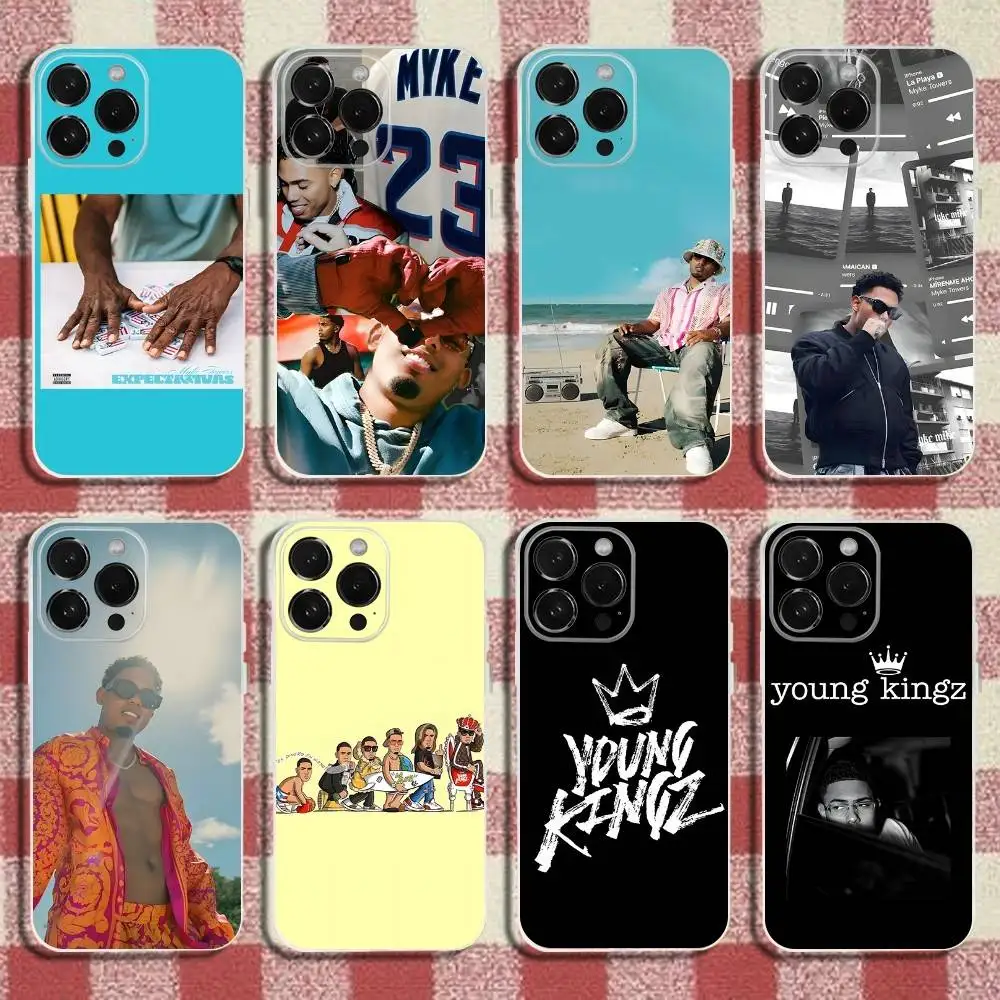 Myke T-Towers Phone Case For iPhone 16,15,14,13,12,11 Pro,Max,Plus,X,XS,XR,SE,Mini Transparent Silicone Soft
Myke T-Towers Phone Case For iPhone 16,15,14,13,12,11 Pro,Max,Plus,X,XS,XR,SE,Mini Transparent Silicone Soft