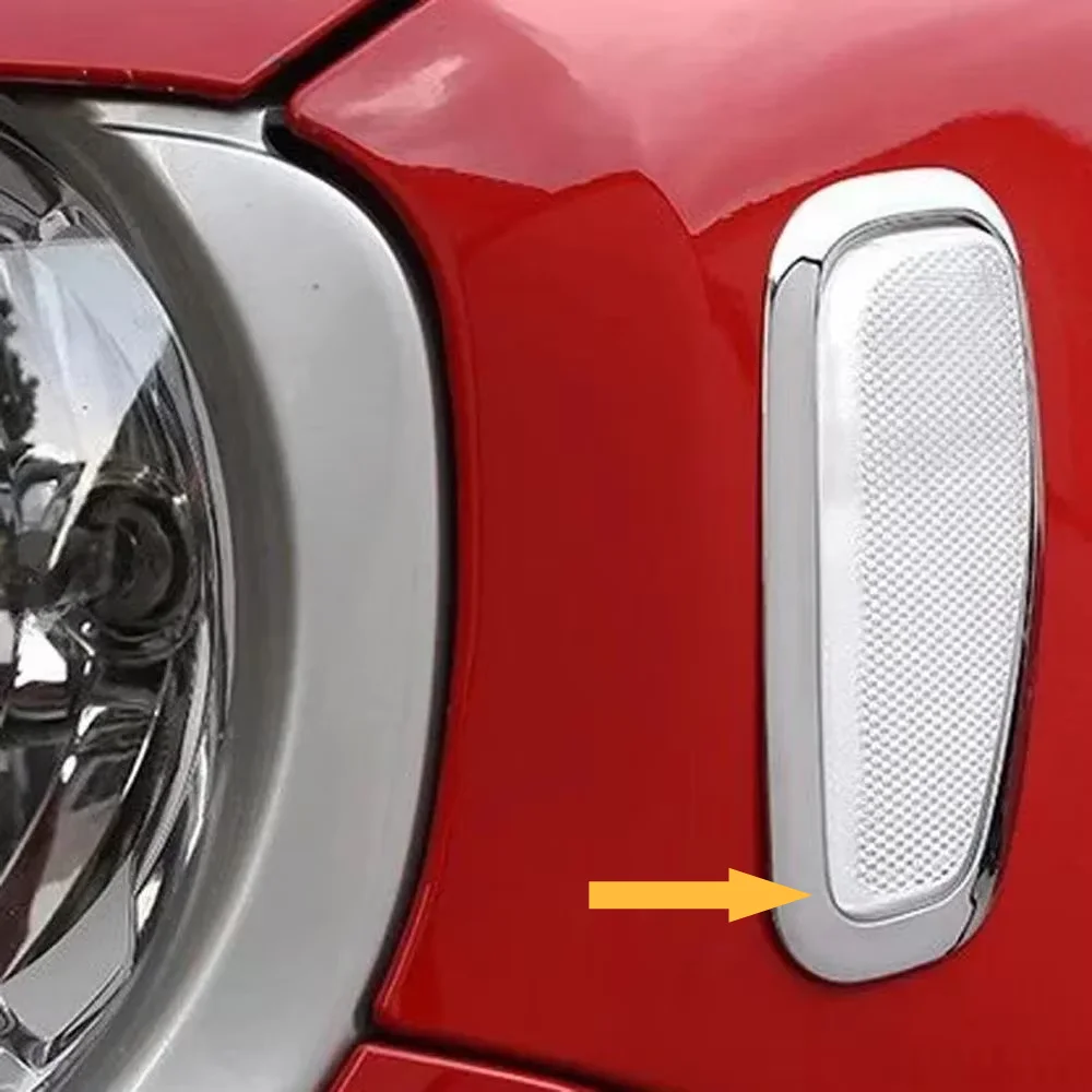 For Jeep Renegade 2015-2025 Chrome Front Side Turn Signal Light Cover, Lamp Trim Frame, Exterior Car Styling Accessories
For Jeep Renegade 2015-2025 Chrome Front Side Turn Signal Light Cover, Lamp Trim Frame, Exterior Car Styling Accessories