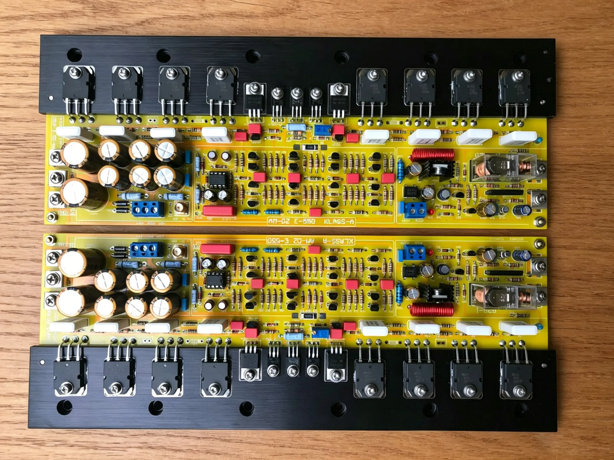 One Pair Hiend Class A FET Amplifier Board Base On Accuphase E-550 80W+80W
One Pair Hiend Class A FET Amplifier Board Base On Accuphase E-550 80W+80W