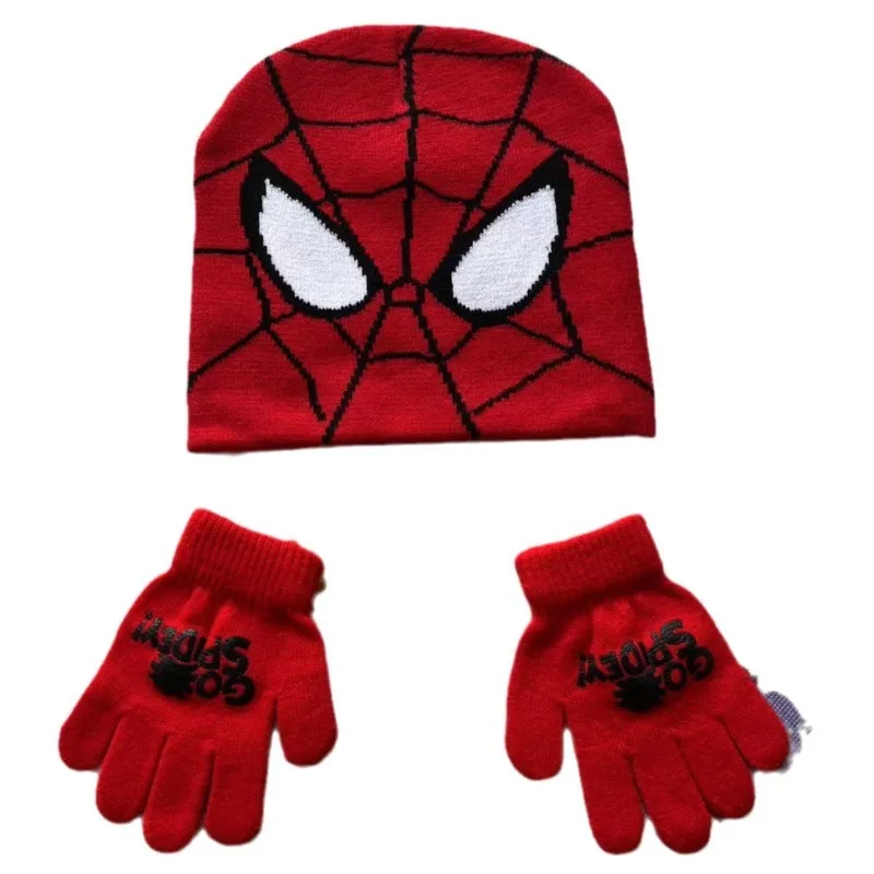 Marvel Spider Man Knitted Hat Gloves Cartoon Cute Children Autumn Winter Warm Set Outdoor Skating Play Snow Beanie Scarf Gift
Marvel Spider Man Knitted Hat Gloves Cartoon Cute Children Autumn Winter Warm Set Outdoor Skating Play Snow Beanie Scarf Gift