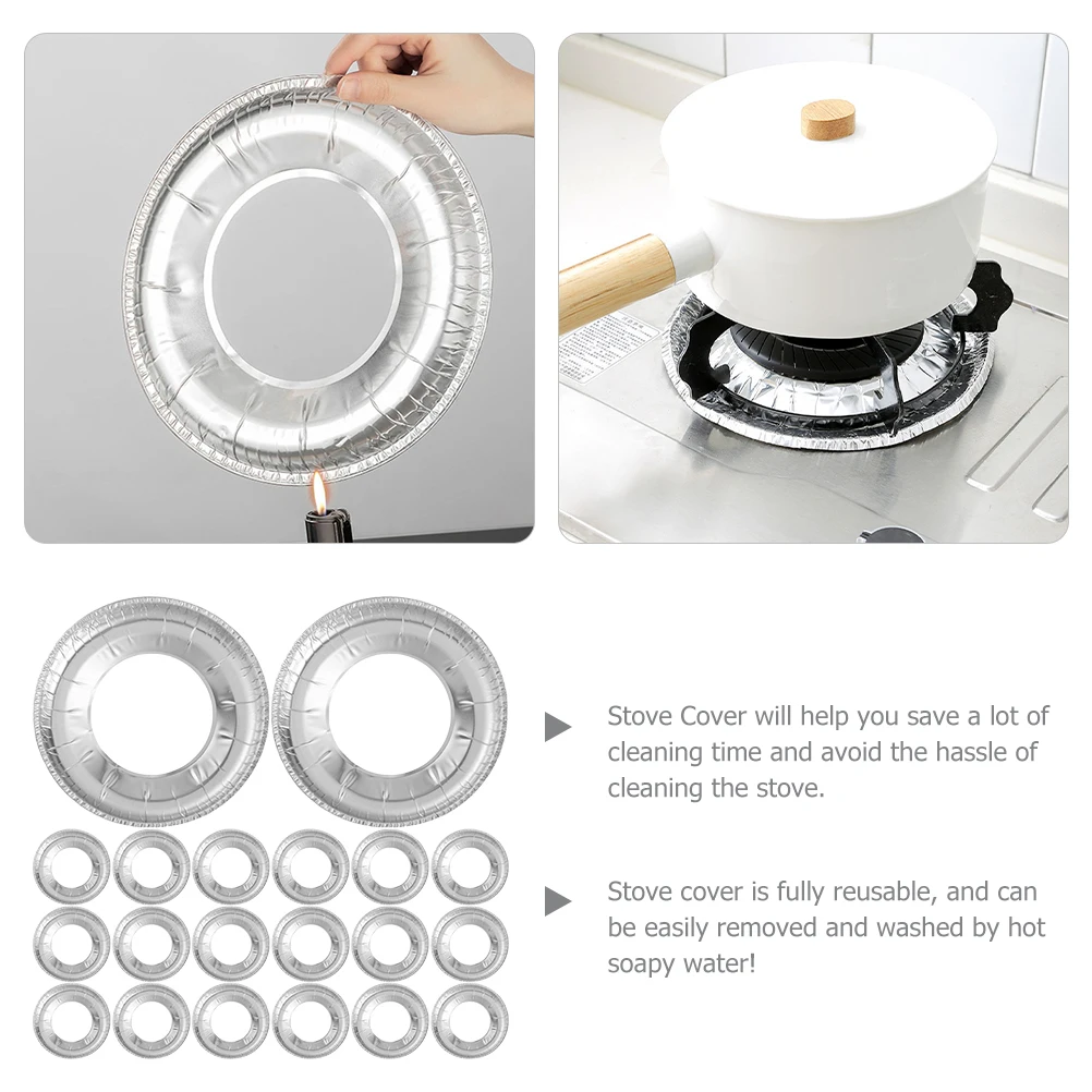 100pcs Round Stove Burner Covers Gas Range Top Protectors Aluminum Foil Kitchen Supplies Heat Resistant Reusable Clean Protect
100pcs Round Stove Burner Covers Gas Range Top Protectors Aluminum Foil Kitchen Supplies Heat Resistant Reusable Clean Protect