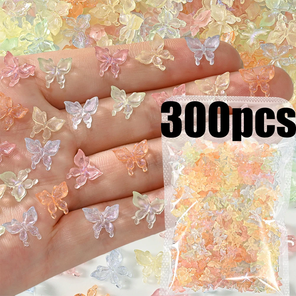 300PCS Colorful Butterfly with Glitter 3D Nail Charms 10x9mm Cute Mixed Resin Butterflies DIY Accessorie Bulk Nail Decoration#^%
300PCS Colorful Butterfly with Glitter 3D Nail Charms 10x9mm Cute Mixed Resin Butterflies DIY Accessorie Bulk Nail Decoration#^%