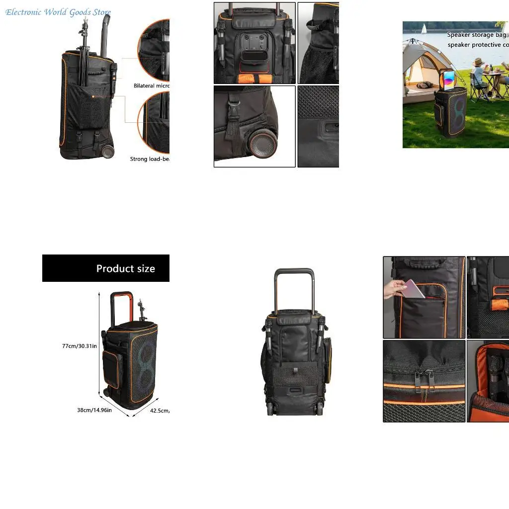 A3PD Weather Resistant Portable Speaker Case Design For PartyBox520 Speakers
A3PD Weather Resistant Portable Speaker Case Design For PartyBox520 Speakers