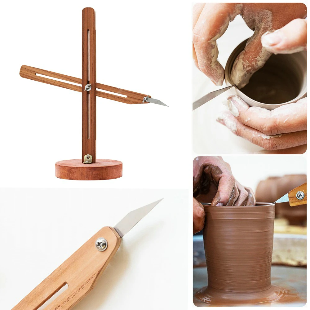 1 Set Drawing Blank Positioner Pottery Throwing Positioner Hand Crafts Supplies
1 Set Drawing Blank Positioner Pottery Throwing Positioner Hand Crafts Supplies