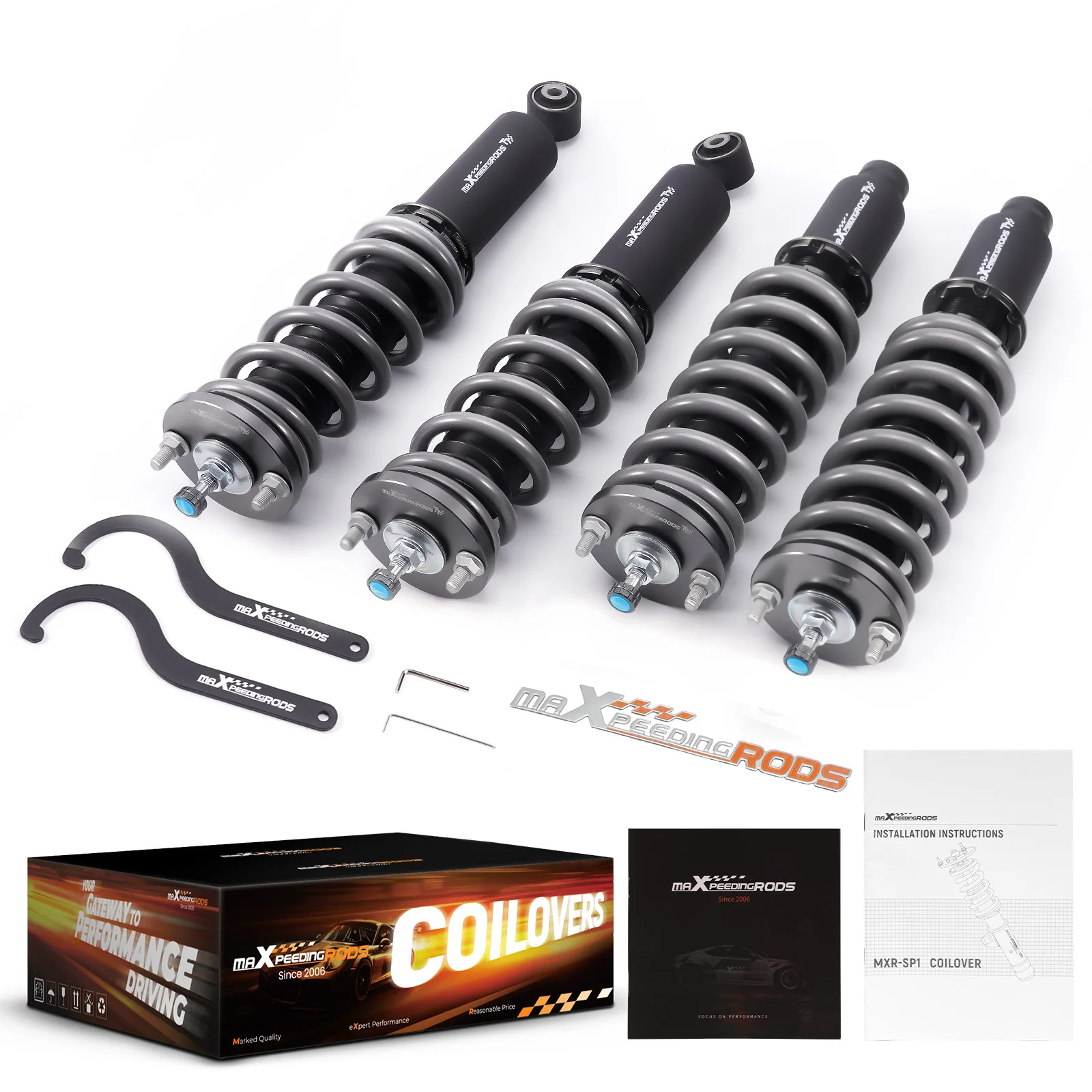 Комплект койловеров MaXpeedingrods T7 (амортизаторы, стойки) для Honda CRV CR-V 1997-2001
Комплект койловеров MaXpeedingrods T7 (амортизаторы, стойки) для Honda CRV CR-V 1997-2001