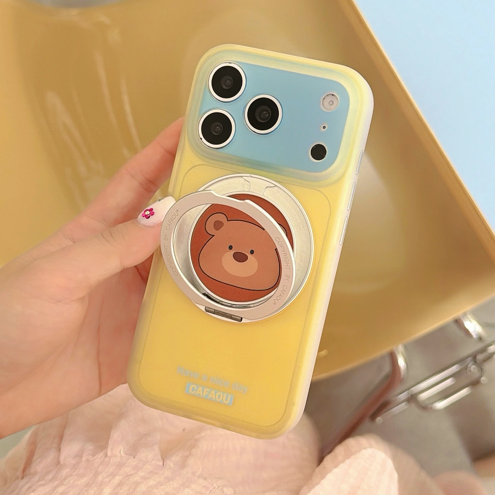 Fulcrum shell animal compatible with apple 17promax mobile phone case iphone16/15rotating stand for women
Fulcrum shell animal compatible with apple 17promax mobile phone case iphone16/15rotating stand for women