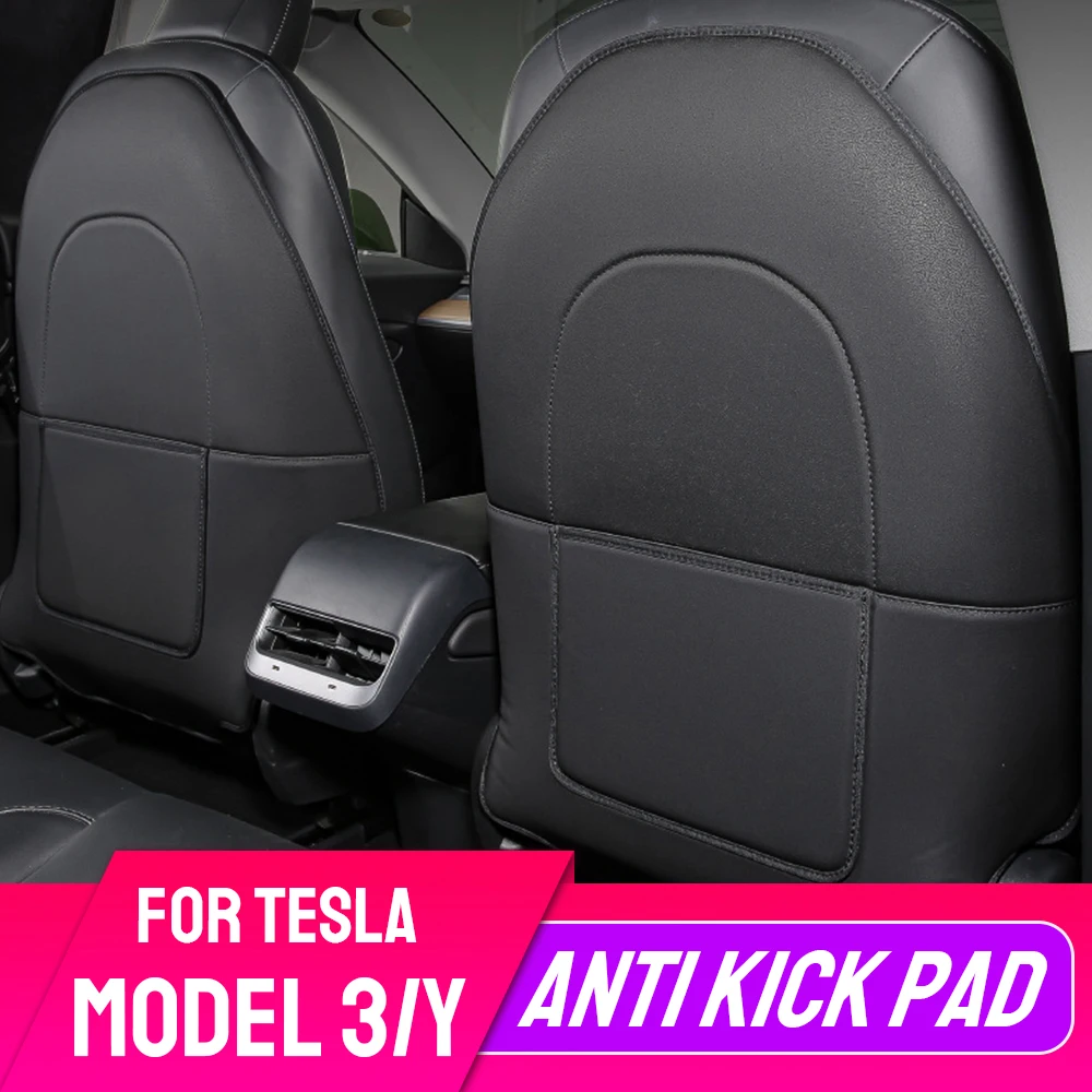 Leather Styling For Tesla Model 3 Model Y Mat Car Seat Back Pad Protector Children Anti Dirty Anti Kick Pad with Storage Bag
Leather Styling For Tesla Model 3 Model Y Mat Car Seat Back Pad Protector Children Anti Dirty Anti Kick Pad with Storage Bag