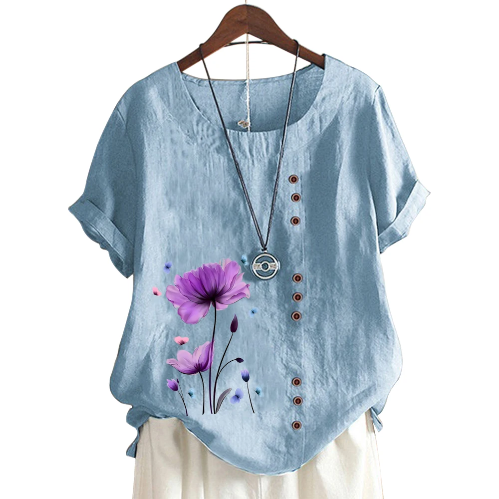 Guitar Pattern Casual T Shirt for Lady Women's Clothing Cotton Linen Loose Short Sleeve Fashion O Neck Top Summer Pullover
Guitar Pattern Casual T Shirt for Lady Women's Clothing Cotton Linen Loose Short Sleeve Fashion O Neck Top Summer Pullover