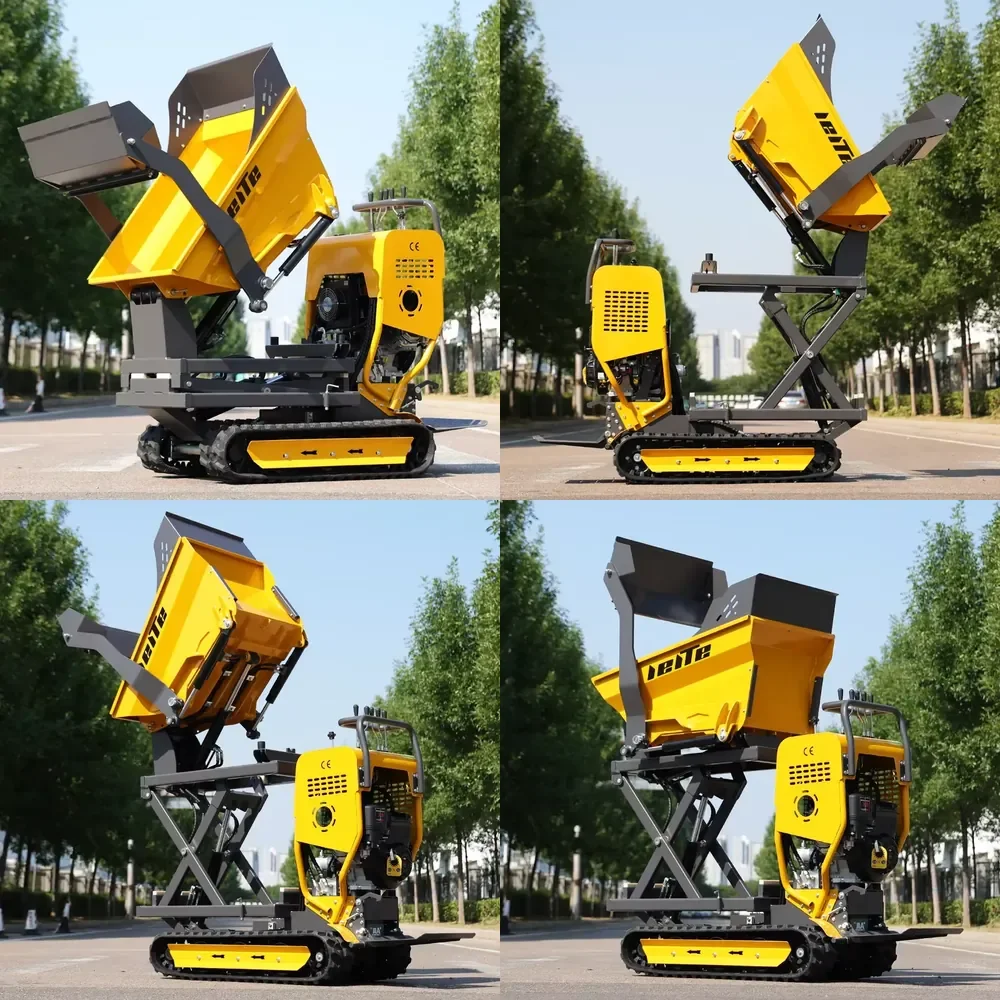LEITE Crawler Mini Dumper 500kg 800kg Farm Garden Hydraulic Engine Mini Tracked Dumper Truck For Sale
LEITE Crawler Mini Dumper 500kg 800kg Farm Garden Hydraulic Engine Mini Tracked Dumper Truck For Sale