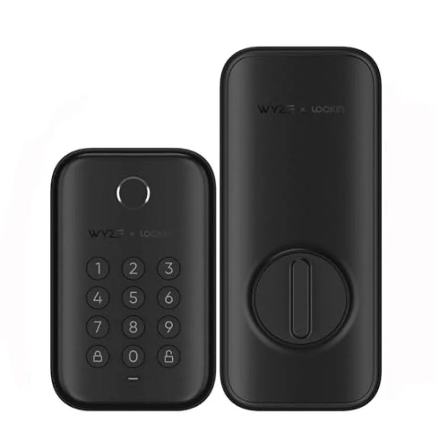 Wyze Auto-Lock Bolt, Fingerprint Unlock with Keypad, Electronic Digital Entry Door Smart Deadbolt Lock, IPX5 Weatherproof, Easy
Wyze Auto-Lock Bolt, Fingerprint Unlock with Keypad, Electronic Digital Entry Door Smart Deadbolt Lock, IPX5 Weatherproof, Easy