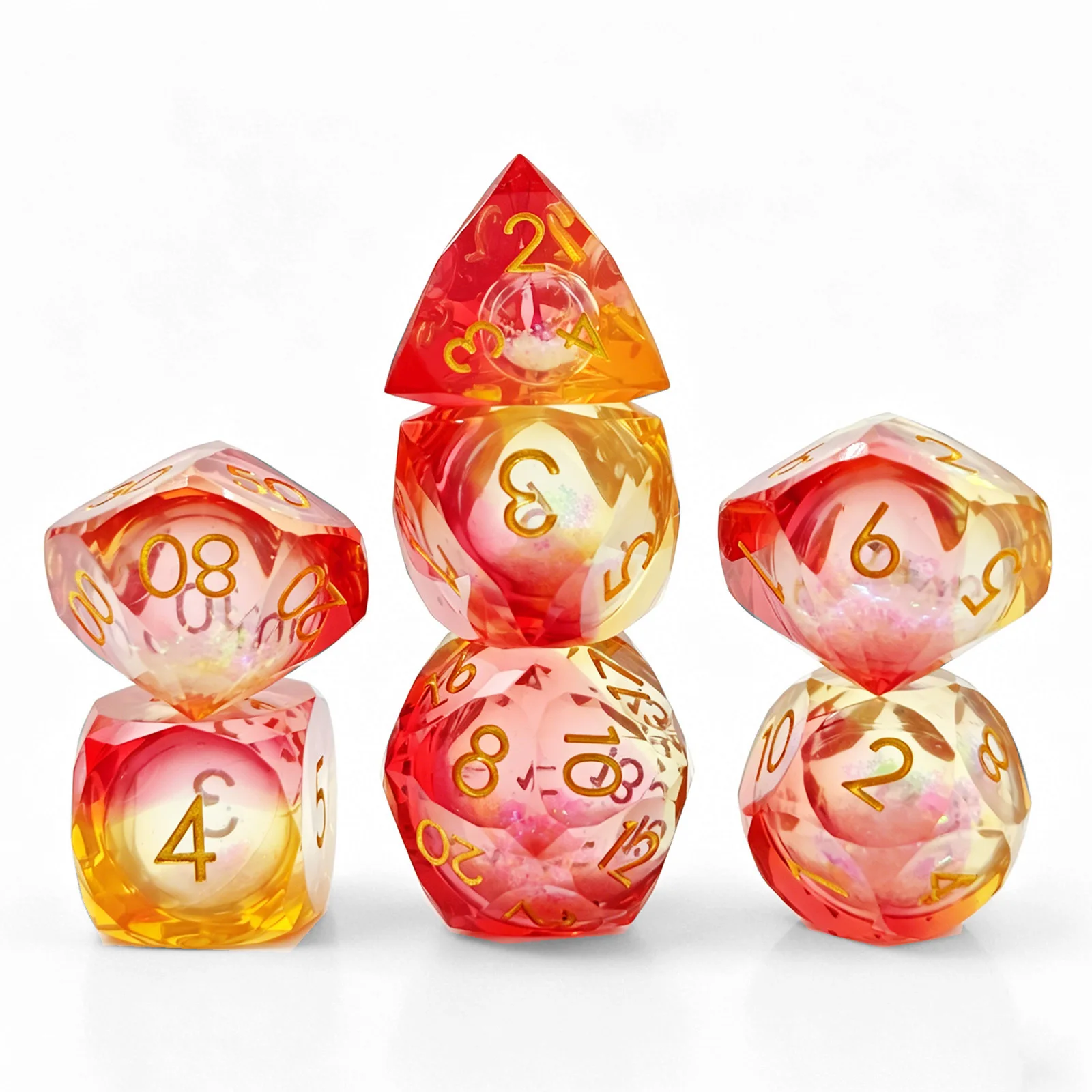 New Multi-faceted resin dice set DND Cube two-color Liquid Core tabletop game dice D20 for Dungeons and Dragons D&D Dice
New Multi-faceted resin dice set DND Cube two-color Liquid Core tabletop game dice D20 for Dungeons and Dragons D&D Dice