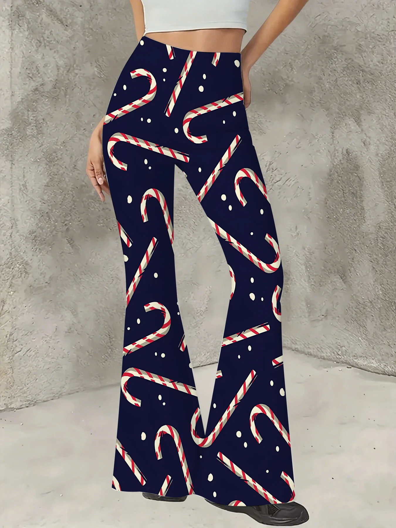 Women's Print Flare Pants Casual High Waist Knit Bell Bottom Trousers Boho
Women's Print Flare Pants Casual High Waist Knit Bell Bottom Trousers Boho