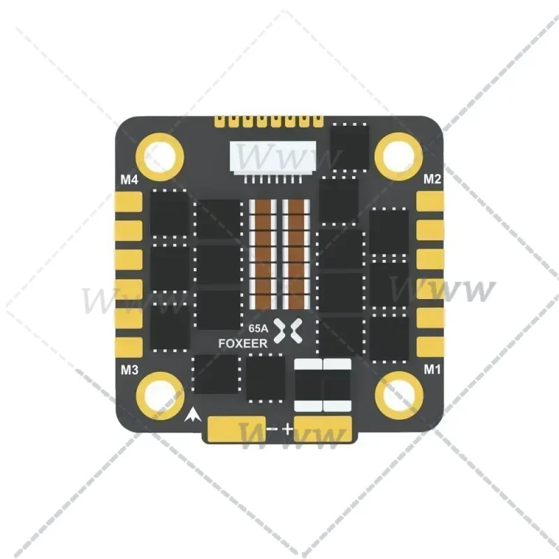 Foxeer Reaper F4 128K 65A BL32 BLHeli32 4in1 9~40V 3-8S ESC 30.5*30.5mm M3 DShot1200 For FPV Racing Drone 
Foxeer Reaper F4 128K 65A BL32 BLHeli32 4in1 9~40V 3-8S ESC 30.5*30.5mm M3 DShot1200 For FPV Racing Drone