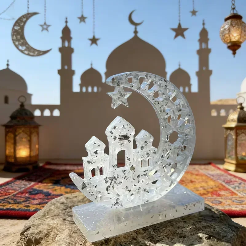 Latest Moon Star Desktop Stand Silicone Mold Resin Epoxy Plaster Clay Crafts Ramadan Home Decor
Latest Moon Star Desktop Stand Silicone Mold Resin Epoxy Plaster Clay Crafts Ramadan Home Decor
