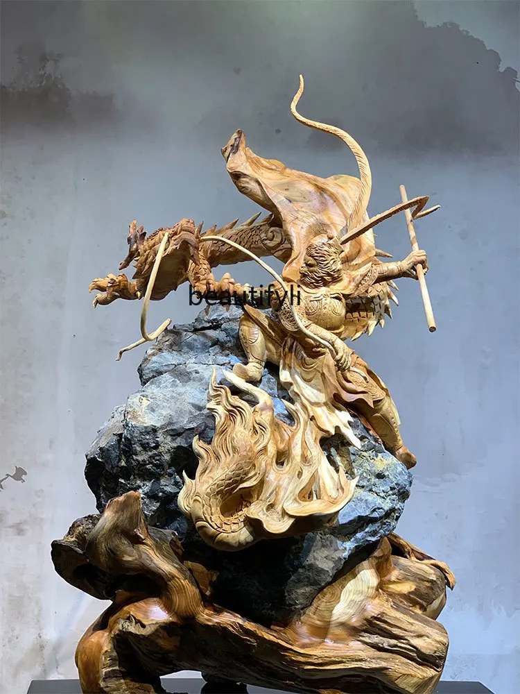 Zq Taihang Thuja Sutchuenensis отчёт по камню обезьяны король резьба по дереву Искусство ручной работы корневая резьба красивые украшения
Zq Taihang Thuja Sutchuenensis отчёт по камню обезьяны король резьба по дереву Искусство ручной работы корневая резьба красивые украшения