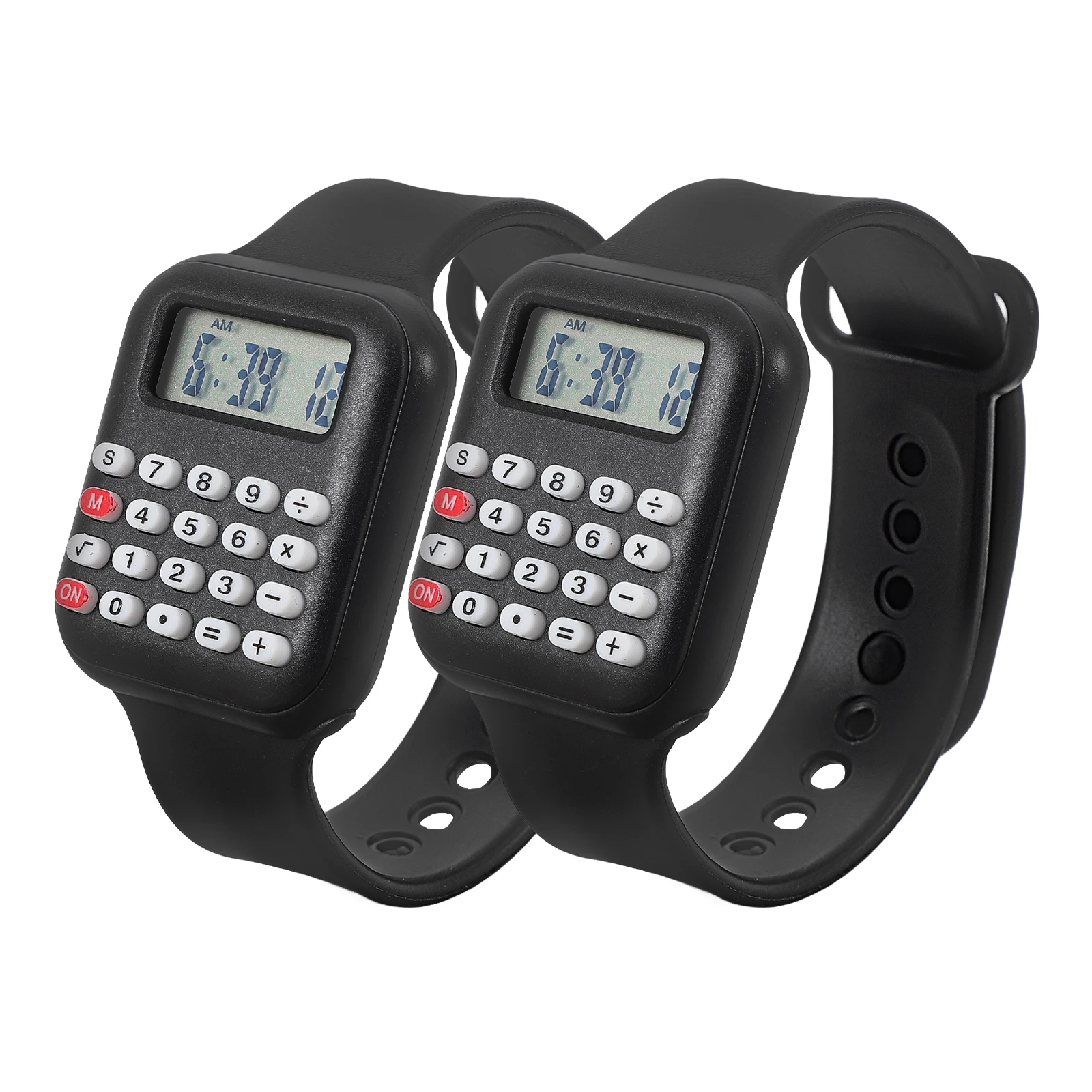 2pcs Calculator Watch for Kids Math Skill Learning Tool Electronic Toy Watches Portable Lightweight for Children
2pcs Calculator Watch for Kids Math Skill Learning Tool Electronic Toy Watches Portable Lightweight for Children