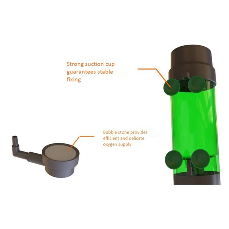 A36T-3X Aquarium Fish Tank Fluidized Moving Bed Filter Bubble Bio Media Filter With Air Stone And Sponge Filter LH-300
A36T-3X Aquarium Fish Tank Fluidized Moving Bed Filter Bubble Bio Media Filter With Air Stone And Sponge Filter LH-300