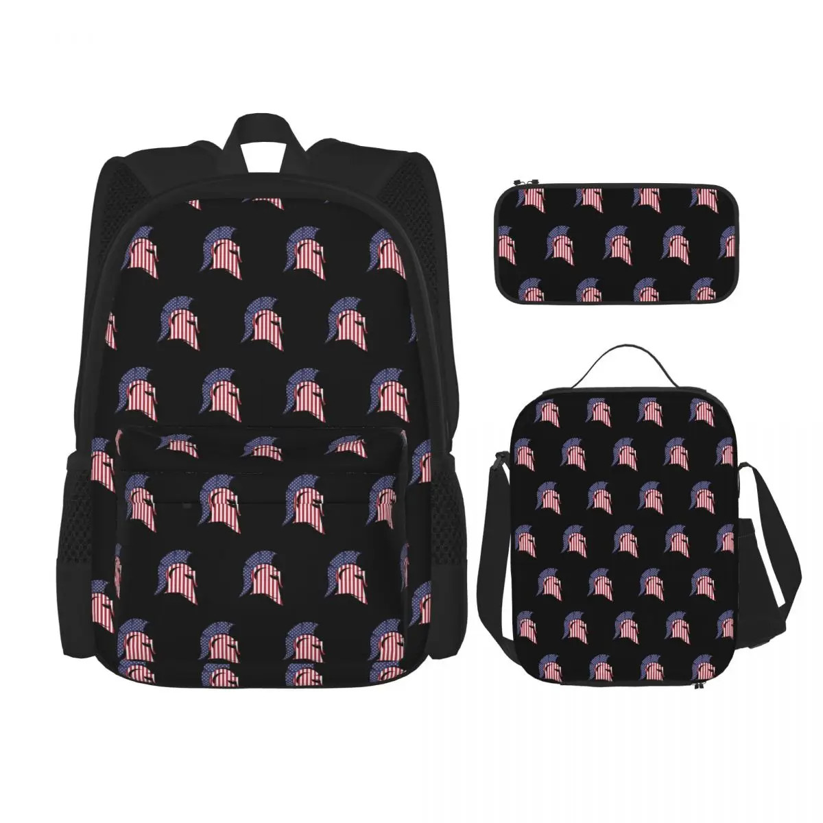 Spartan Race Sparta Spirit Backpacks Boys Girls Bookbag Children School Bags Kids Rucksack Lunch Bag Pen Bag Three-Piece Set
Spartan Race Sparta Spirit Backpacks Boys Girls Bookbag Children School Bags Kids Rucksack Lunch Bag Pen Bag Three-Piece Set