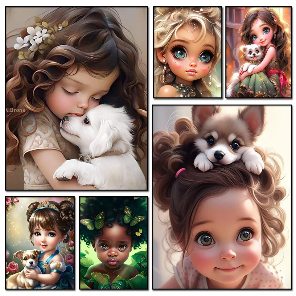 Girl With Dog 5D DIY Diamond Painting Sale Full Square Round Drill Mosaic Embroidery Picture Of Rhinestones Cross Stitch Cartoon
Girl With Dog 5D DIY Diamond Painting Sale Full Square Round Drill Mosaic Embroidery Picture Of Rhinestones Cross Stitch Cartoon
