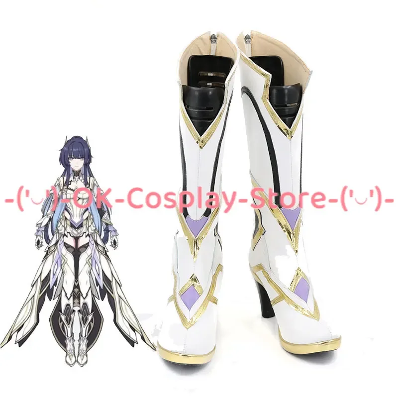 Game Honkai Impact 3 Herrscher of Origin Cosplay Shoes Halloween Carnival Boots Cosplay Prop PU Leather Shoes Custom Made
Game Honkai Impact 3 Herrscher of Origin Cosplay Shoes Halloween Carnival Boots Cosplay Prop PU Leather Shoes Custom Made