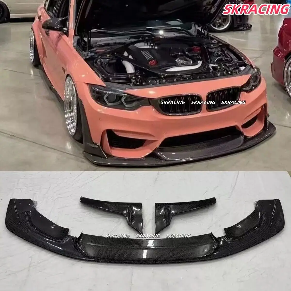 Real Carbon Fiber For BMW M3 M4 F80 F82 F83 2015-2020 Front Bumper Lip Side Splitter Body Kits
Real Carbon Fiber For BMW M3 M4 F80 F82 F83 2015-2020 Front Bumper Lip Side Splitter Body Kits