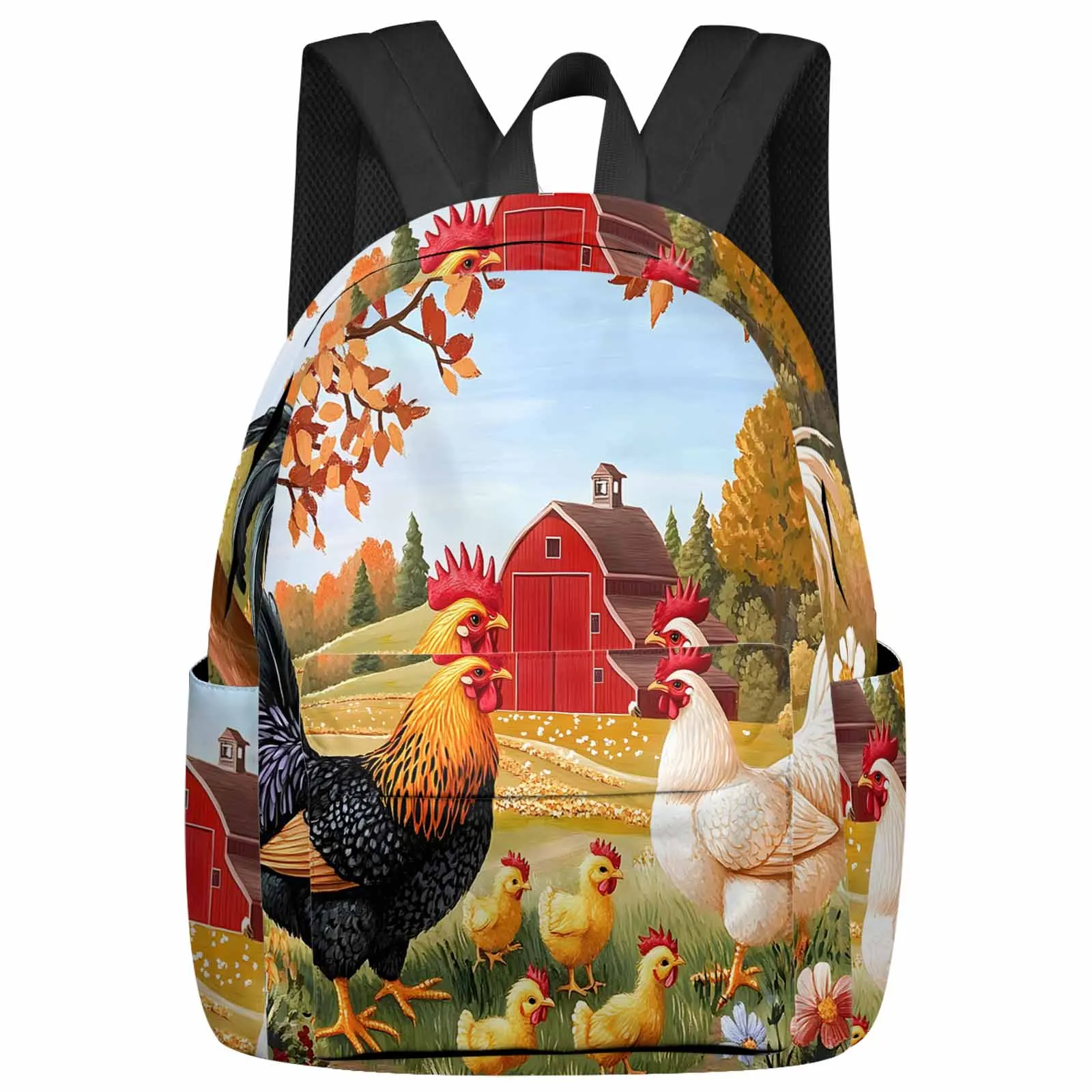 Farm Vintage Chick Rooster Backpack Teenagers Student School Bags Laptop Custom Backpack for Men Women Travel Bag
Farm Vintage Chick Rooster Backpack Teenagers Student School Bags Laptop Custom Backpack for Men Women Travel Bag